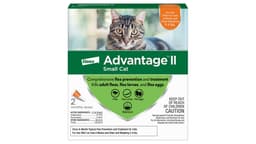 Advantage II Flea Treatment for Small Cats (2 ct)